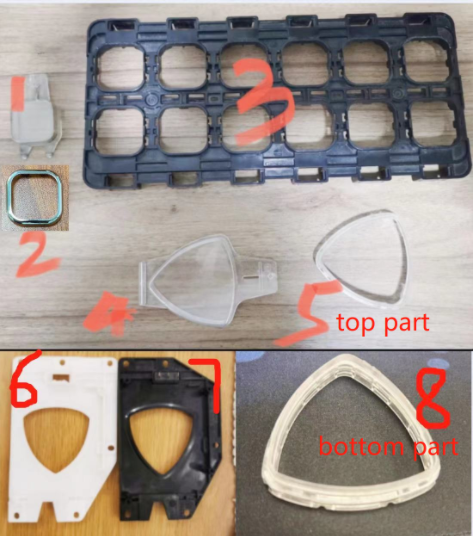 FT006 Aristocrat Mk7, Viridian Ws, Panel Butang Helix Spin Bash ACR Dynamic Button LCD