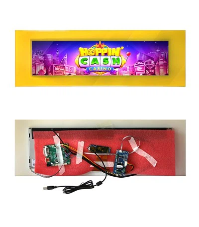 Skrin Panel Sentuh Paparan LCD Jenis Bar Regangan 19.4 inci tersuai